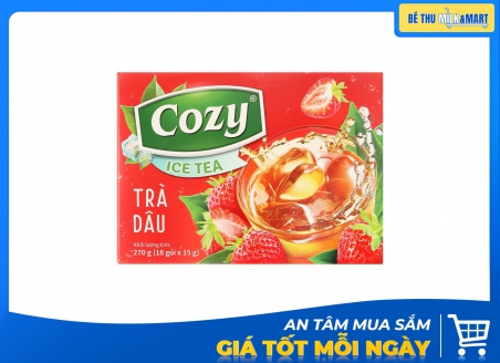Trà Hòa Tan Cozy Dâu 240g