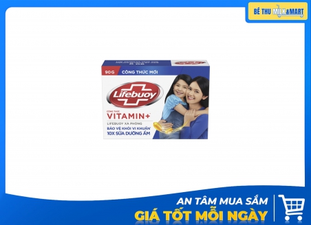 Xà Phòng Cục Lifebuoy Chăm Sóc Da 90g