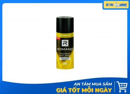Xịt Khử Mùi Romano Grandiose 150ml