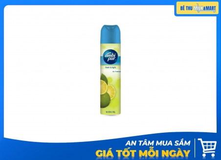Xịt Phòng Ambipur Hương Chanh Tươi Mát 300ml