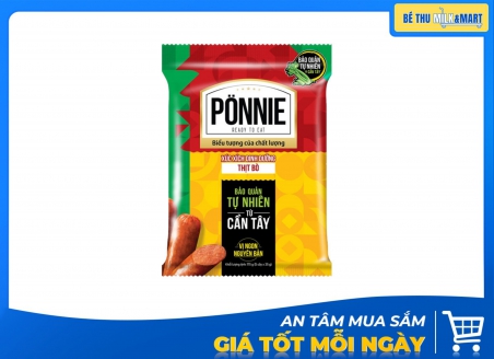 Xúc Xích Ponnie Bò 175g