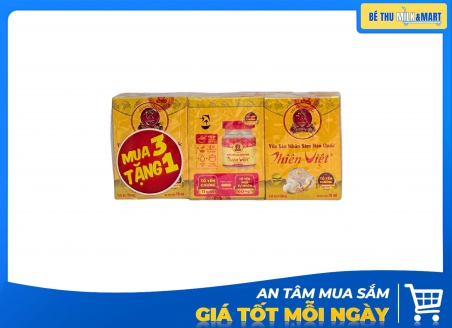 Yến Sào Thiên Việt Nhân Sâm 70ml Lốc Tặng